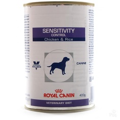 Влажный диетический корм Royal Canin Veterinary Diet Sensitivity Control для взрослых собак при пищевой аллергии и непереносимости, 400г