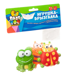 Bondibon Бабочка лягушка божья коровка с брызгалкой