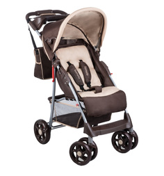 Прогулочная коляска Lionelo Emma plus, цвет: brown