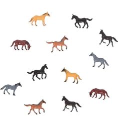 Игровой набор Играем Вместе Диалоги о животных Лошади 12 шт 5 см