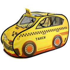 Игровая палатка Yako Toys Такси, цвет:желтый
