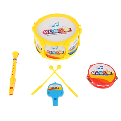 No Name, Набор музыкальных (барабан, бубен, флейта)