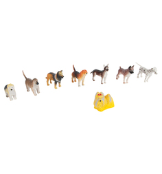 Игровой набор Играем Вместе Собаки 8 шт. 8 см