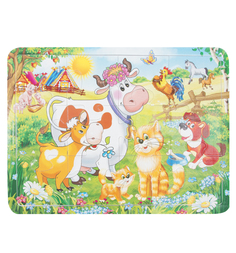 Пазл Умка Домашние животные мягкий (ева) в пак. Umka