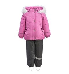 Комплект куртка/полукомбинезон Kisu, цвет: розовый