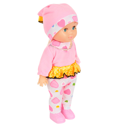 Кукла S+S Toys в одежде, цвет: розовый 25 см