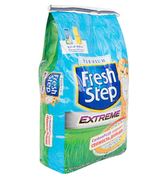 Наполнитель впитывающий Fresh Step Тройной контроль запахов, 6.35кг/12л
