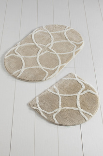 Набор ковриков для ванной 2шт. Chilai Home