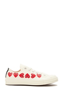 Кеды Chuck 70 с сердцами Comme des Garçons PLAY x Converse