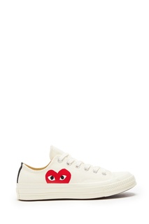 Белые кеды Comme des Garçons PLAY x Converse Chuck 70