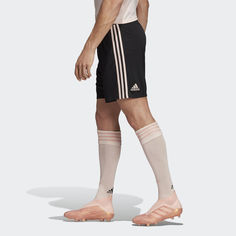 Гостевые игровые шорты Манчестер Юнайтед adidas Performance