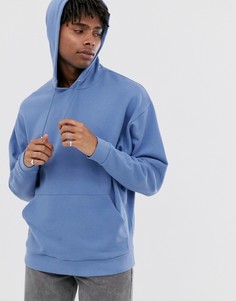 Синий oversize-худи ASOS DESIGN - Синий