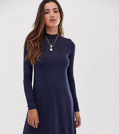 Удлиненный джемпер mByM - Темно-синий