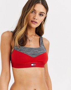 Красный/серый бралетт Tommy Hilfiger - Красный