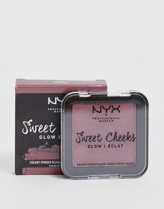 Рассыпчатые румяна NYX Professional Makeup Blush Glow - Boom & Bloom - Красный