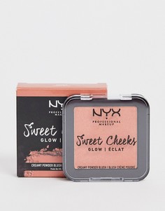 Рассыпчатые румяна NYX Professional Makeup Blush Glow - Summer Breeze - Красный