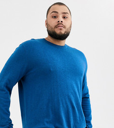 Синий джемпер ASOS DESIGN Plus - Темно-синий