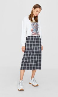 Юбка-парео миди Stradivarius