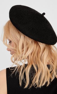 Шерстяной берет Stradivarius