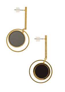 Серьги E_HAMEL_GD gold Cosmos