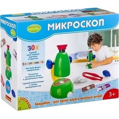 Набор для опытов Bondibon Микроскоп 30Х (ВВ2390)