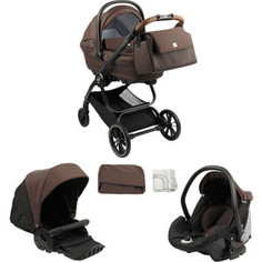 Коляска 3 в 1 Cam TECHNO JOY графит/коричн GL000957597 C.A.M.