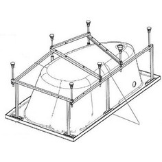 Категория: Каркасы для ванны Roca