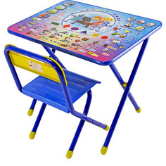Набор мебели Дэми №1 (стол+стул) Электроник, (син) GL000026495 Demi