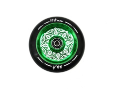 Колесо Tech Team 110mm Flat Solid Green