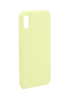 Чехол Liberty Project для APPLE iPhone X/Xs Silicone Protect Cover Yellow 0L-00042170