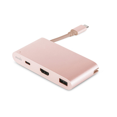 Адаптер Moshi USB-C Multiport Adapter Golden Rose 99MO084207