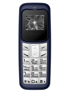 Сотовый телефон OLMIO A02 Blue-White