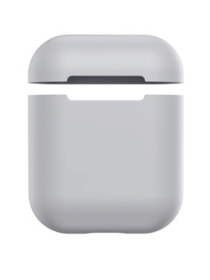 Аксессуар Чехол Baseus Ultrathin Series Silica Gel Protector for Airpods 1/2 Grey WIAPPOD-BZ0G