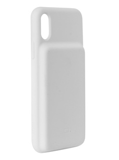 Чехол-аккумулятор Baseus для APPLE iPhone XS Silicone Smart Backpack Power White ACAPIPH58-ABJ02