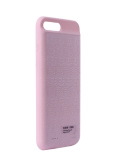 Аксессуар Чехол-аккумулятор Baseus для APPLE iPhone 7 Plus / 8 Plus Plaid Backpack Power Bank Case 3650mAh Pink ACAPIPH7P-BJ04
