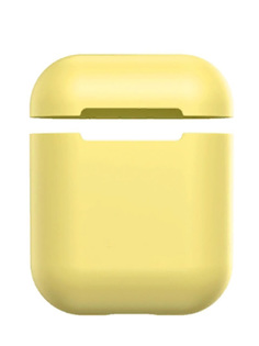 Аксессуар Чехол Baseus Ultrathin Series Silica Gel Protector for Airpods 1/2 Yellow WIAPPOD-BZ0Y