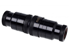 Быстроразъемный коннектор Alphacool Eiszapfen HF G3/8 с переходником G1/4 Deep Black 17370/1012804