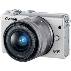 Фотоаппарат Canon EOS M100 Kit EF-M 15-45 IS STM White 2210C012