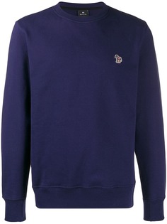 PS Paul Smith толстовка с длинными рукавами и нашивкой