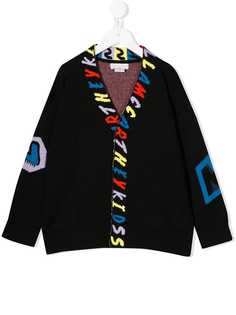 Stella McCartney Kids кардиган с логотипом