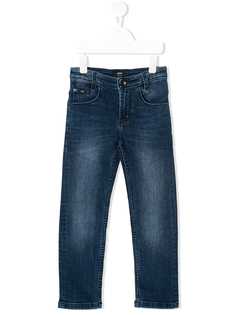 BOSS Kidswear джинсы средней посадки