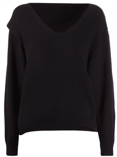 T By Alexander Wang толстовка в рубчик