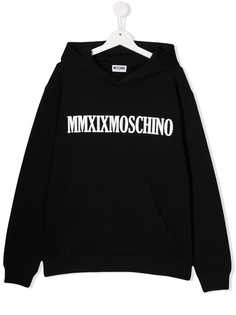 Moschino Kids худи с логотипом