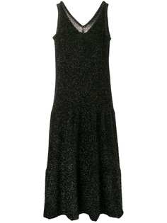 Sara Lanzi glitter sleeveless dress