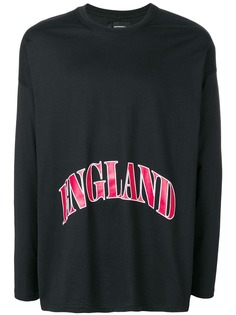 Represent толстовка с принтом England