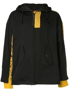 Indice Studio худи в стиле колор-блок на молнии