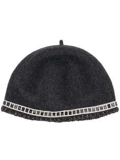 Le Chapeau шапка с декоративной строчкой