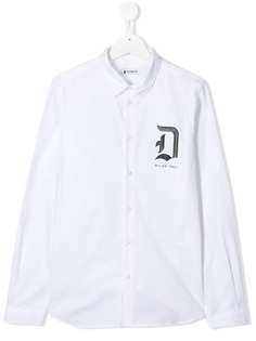 Dondup Kids рубашка-поло с логотипом