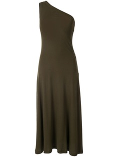 Rosetta Getty платье миди на одно плечо