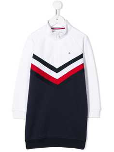 Tommy Hilfiger Junior платье-толстовка с высоким воротником